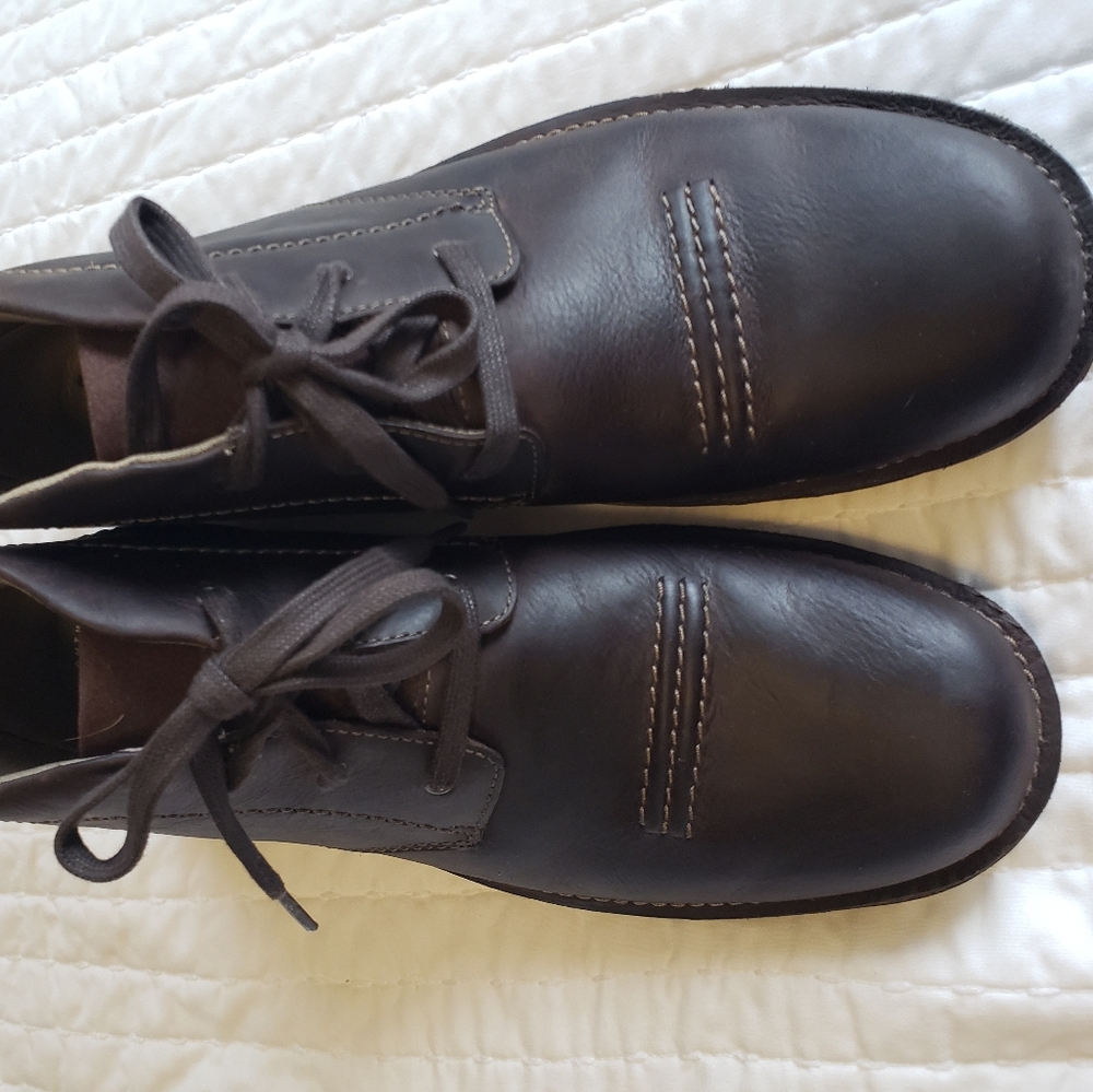 NEW Clarks Sz 11.5 Chukka Boots Bushacre 2 Leather